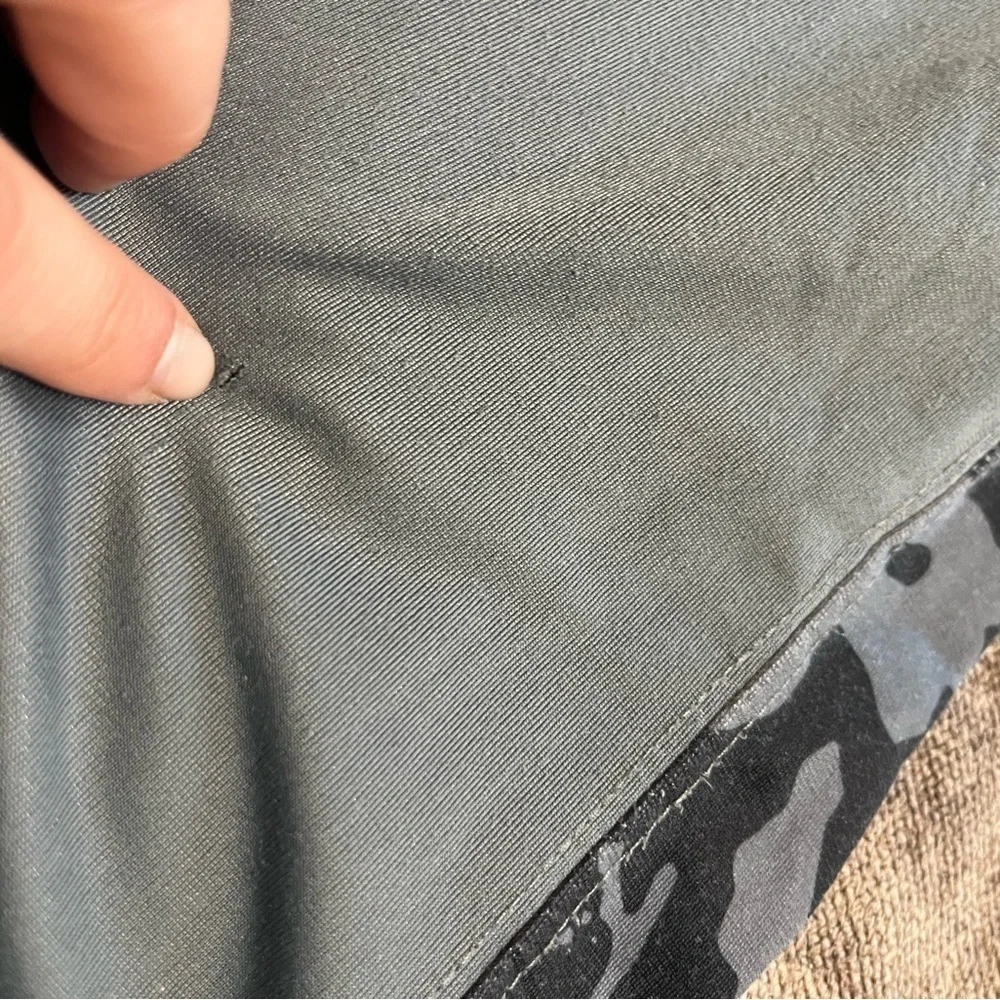 Nike Kids Gray Joggers with Black Camo Accents- Size 24 Months